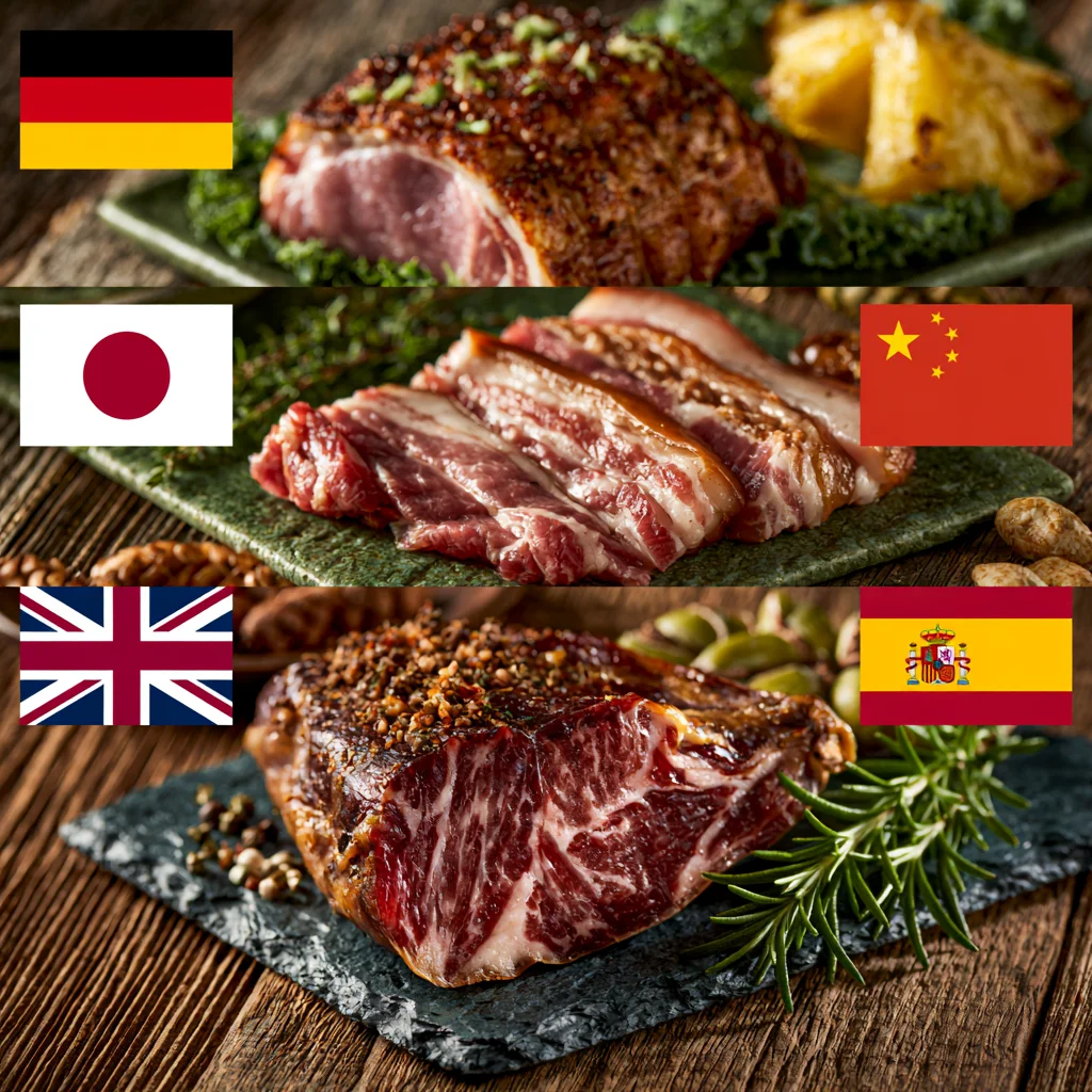 Webs multilingües para exportadores de jamón ibérico de Huelva: la llave digital hacia Alemania, Japón, China y el mundo anglosajón